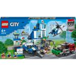 Lego Konstruktor Politseija 60316, 668 tk, 3 korrust, 5 minifiguuri, helikopter, pr&uuml;giveduauto