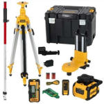 Dewalt Roheline p&ouml;&ouml;rlev Li-Ion laserite komplekt DCLE15221GL-QW, 600m, 1.5mm @ 30m, 40h aku, IP66, ergonoomiline k&auml;epide