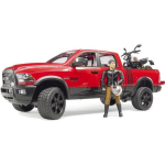 Bruder Dodge RAM 2500 Power Wagon BR-02502, 40cm, 15cm, 17cm, 1:16, punane, plastmass, 4 figuuri, m&auml;ngu maastur