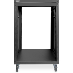 Digitus AVS Rack DN-48001, 19", 46cm, 50.7cm, 78cm, 16U, must, teras, paigalduskomplekt