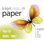 Colorway PrintPro fotopaber PME1905004R, 500 lehte, matt, 190 g/m&sup2;, 10x15 mm, k&uuml;lm laminaatide &uuml;hilduvus