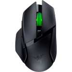 Razer Basilisk V3 X HyperSpeed juhtmevaba m&auml;nguhiir, RZ01-04870100-R3G1, 18000 DPI, 7 nuppu, Bluetooth, 2.4 GHz, must