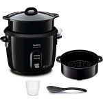 Tefal RK103811 Classic 2 riisikeetja, 600W, 5L, 3 programmi, must, aurukorv, soojas hoidmine