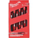 Milwaukee 4932492372 HOLLOWCORE mutriv&otilde;tmete komplekt, M3-M8, 5-13 mm, 7 tk., 6-tahuline pea, piiramatu s&uuml;gavusega k&auml;epide