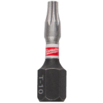 Milwaukee 4932500398 l&ouml;&ouml;kotsik Torx, TX10 x 25 mm, 25 tk, 1/4", kuusnurkne, 60 HRC