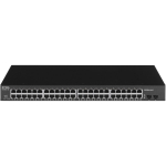 Zyxel GS1900-48-EU0102F v&otilde;rgukommutaator, L2, 48x Gigabit Ethernet, 2x SFP, 100 Gbit/s, 74 Mpps, 8000 kirjet, must