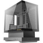Darkflash F1 arvutikorpus, must, Midi Tower, 6x ARGB ventilaatorit, 350mm GPU, 200mm CPU, 9 ventilaatorit, USB-A 3.0 x2, USB-C