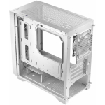 Logic Arvuti korpus DART PRO MINI AM-DART-PRO-0000-20, Mini torn, valge, micro ATX, 2xUSB 3.0, USB-C, 3x120mm ventilaatorid