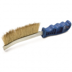 Metallhari, messingist harjased, plastist k&auml;epide