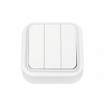 L&uuml;liti PRALESKA v / a, 3 klahvi, valge BYLECTRICA