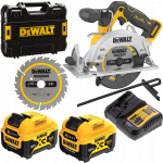 Akuketassaag 12V (2x5,0Ah) 140mm DCS512P2-QW DEWALT