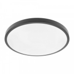 LED-laevalgusti ATOL, &uuml;mmargune, &Oslash;400mm, 3000K, 32W, 2560lm, A180-250V, 50/60 Hz, PF>0.9, IP54, must LD-ATOL32W-WW-10 GTV