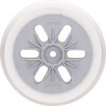 Gumijas slīp&scaron;ķīvis D 150 īpa&scaron;i mīksts, Ekscentra slīpma&scaron;īnām SLĪPĒ&Scaron;ANAS PAMATNE AR 6 ATVERĒM, 2608601114, BOSCH