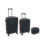 Kapp 3 tk 60L (42x25x64cm) + 43L (36x23x56cm) + 15L (24x17x33cm) hall 128228007 ORDINETT