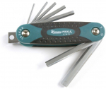 Nolokamais se&scaron;kantes atslēgu komplekts, K1413, KAMASA TOOLS, izmēri: 2.5-10 mm, S2 tērauds