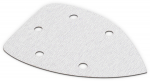 Kolmnurkne liivapaber 140x140x80mm, KREATOR, KRT220057, Karedus (P): 120, 5 tk.