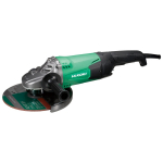 Disku slīpma&scaron;īna HIKOKI G23STWEZ, 2000 W, 230 mm, ar trigeri un sānu rokturi