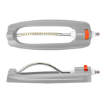 Svārsta laistītājs, BRADAS, WL-Z27, alumīnija roka, 168 m&sup2; segums, 18 misiņa sprauslas