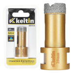 Dimanta urbis 20mm, Keltin, K00506, M14 vītne, mitrai un sausai urb&scaron;anai