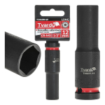 Deep impact socket Tvardy T00211-12 1/2" 12mm CR-MO
