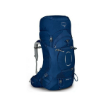 Seljakott Ariel 65, Osprey, 0843820109184, 65L, 2.2kg, 420D High Tenacity Bluesign Nailon, CERAMIC BLUE
