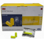 Earsoft k&otilde;rvaklapid, 3M, PES01001, erks kollane, &uuml;ks paar pl