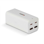 Lindy Laadija 73441 100W 4-Port USB Type A ja C, 2x Type C, 2x Type A, 100-240V, 1.5m kaabel, Valge