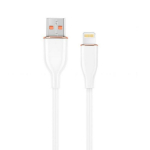 Gembird Lightning USB kaabel 1.5m CC-USB2S-AM8PM-1.5M-W, valge, USB 2.0 1, Lightning 1