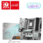 Msi Emaplaat B850M GAMING PLUS WIFI, AMD AM5, DDR5, 256 GB, 5G LAN, Wi-Fi 7, 4 DIMM, 3 M.2, 7.1 audio