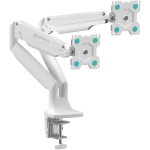 Onkron monitor, G200-W, 13-32 tolli, 1-9 kg (x2), VESA 75x75, 100x100 mm, kallutus -90&deg; kuni +45&deg;, p&ouml;&ouml;ramine 180&deg;