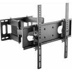 Gembird seina kinnitamine WM-55ST-04, 32-55 tolli telerid, VESA 400 x 400 mm, 35 kg, 120&deg; p&ouml;&ouml;ramine, 20&deg; kallutus, must