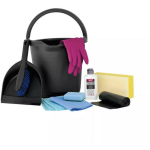 York Puhastustarvikute komplekt 36083020, 12 l &auml;mbers, 1.38 kg, 40 cm x 30 cm x 30 cm, Luud, pr&uuml;gikott, puhastusvahend