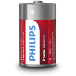 Philips Aku 1550011, 1.5 V, LR20, 2 tk