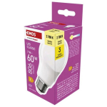 Emos LED pirn Classic A60 ZQ5E41, 7 W, 806 lm, 220-240 V~, 50/60 Hz, 30 000 tundi, E27, soe valge
