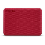 Toshiba V&auml;line k&otilde;vaketas Canvio Advance HDTCA10ER3AA, 1000 GB, 2.5", USB 3.2 Gen1, punane, parooliga autentimine