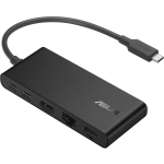 Asus dokk Dual 4K USB-C Dock DC201, 1xRJ-45, 3xUSB 3.0 Type-C, 1xHDMI