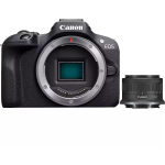 Canon | EOS R100 Mirrorless Camera + RF-S 18-45mm F4.5-6.3 IS STM Lens | 6052C013 | Megapixel 24.1 MP | ISO sensitivity (max) 12800 | Display diagonal 3.0 " | Wi-Fi | Automatic, manual | CMOS | Black