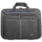 Natec S&uuml;learvuti kott DOBERMAN 15,6'' NTO-0768, 320x65x420mm, 2 kambrist, must, nailon, k&auml;epide, &otilde;lavarre rihm