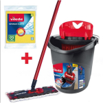 Vileda Ultramax Box mop 177453, 1.8kg, tehnopol&uuml;meer, pestav, 3 tk, mikrokiud, eemaldatav mopipea, 60 &deg;C