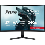 Iiyama G-MASTER GC2784HSU-B1 LCD monitor, 68.6 cm, 1920 x 1080 px, Full HD, 240 Hz, 2xHDMI, 1xDP, 4 W, 1500R, FreeSync Premium