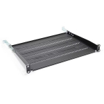 Digitus Riiul kappidele TN-19-350-1U-BK, 483x350mm, 1U, must, maksimaalne koormus 15kg, plaat, reguleeritavad kinnitusdetailid