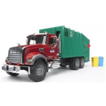 Bruder MACK pr&uuml;giveoauto BR-02812, 1:16, roheline, punane, 2 pr&uuml;gikasti, avanevad uksed, kokkuklapitavad peeglid