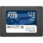 Patriot SSD P220 P220S128G25, 128 GB, 550 MB/s, 480 MB/s, 2,5''