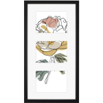 Hama Fotoraam 00175983, 23x45cm, kvaliteetne klaas, mahutab 3 pilti 10x15cm, vastupidavad konksud