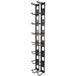 Schneider Electric Vertikaalne kaabli korraldaja AR8442, 8 kaablit, 76.6cm, must, vertikaalne orientatsioon