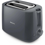 Philips Toaster HD2581/10, 900 W, 220-240 V, 50-60 Hz, 2 viilu, hall, plastmass, 8 pruunistamisastet