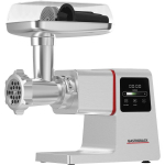 Gastroback 41410 Design Mincer 6in1 Power Pro, 2500W, 2.8kg/min, 3 plaadid, tagurpidik&auml;ik, vorsti ja kebbe otsikud, LED-ekraan