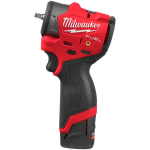 Milwaukee M12 FSCIWF14-252X 4933498974, 12V, 1/4", 95Nm, 136Nm, 3800rpm, 4 režiimi, harjata, LED, 2x2,5Ah, HD kast