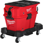 Milwaukee M18 FVC23L-0 4933500141, 23l, 18V, L-klass, m&auml;rg- ja kuivimust, 2464 l/min, 149 mbar, 4 ratast, HEPA H13