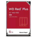 Western Digital Red Plus internal hard drive 6 TB 5400 RPM 256 MB 3.5" Serial ATA III